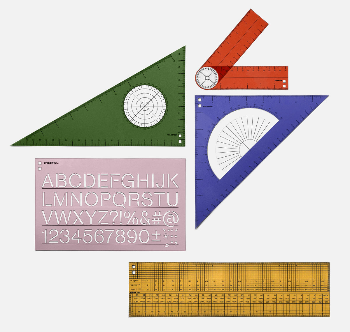 Primary Rulers 5-pack – The Atelier YUL