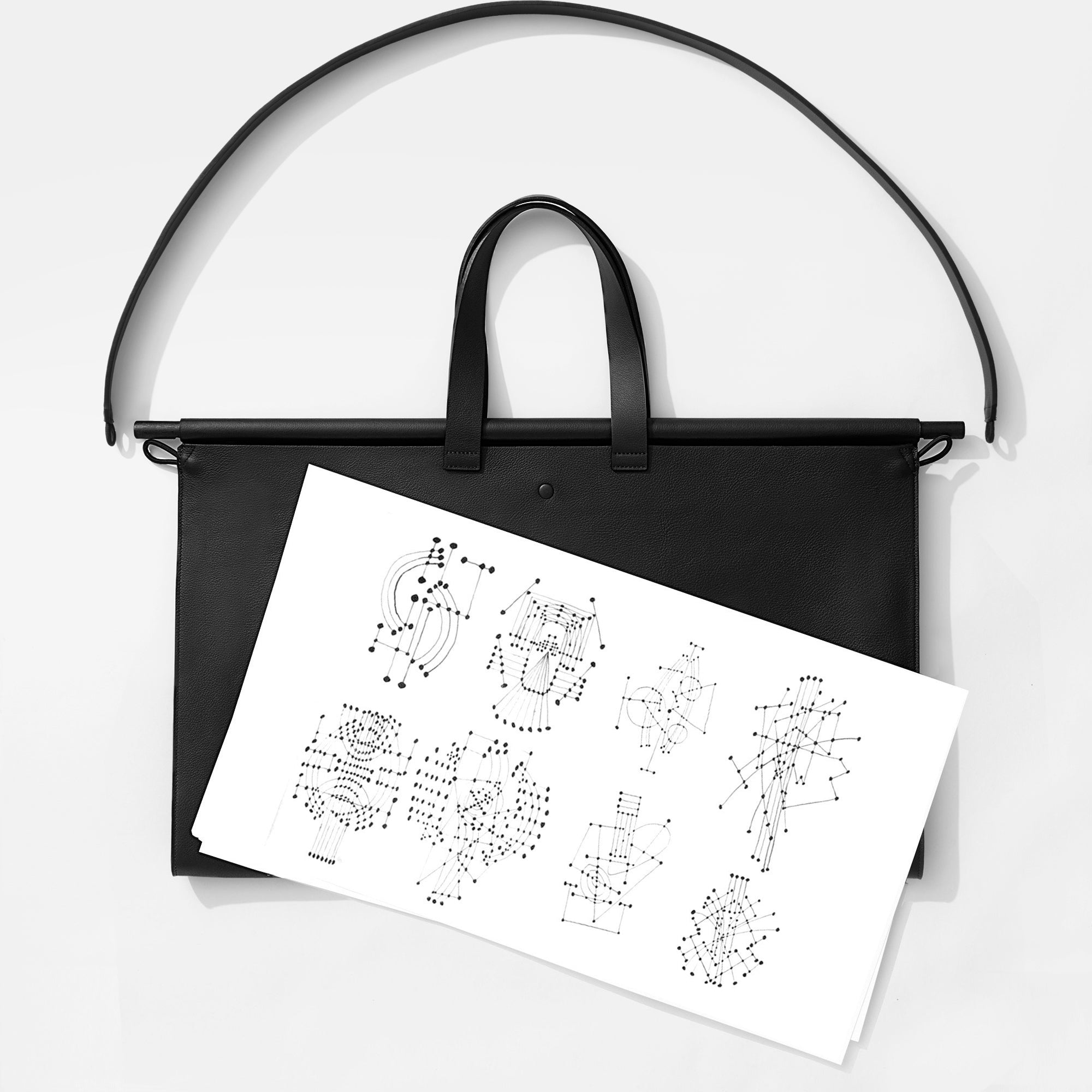 Folio discount tote bag